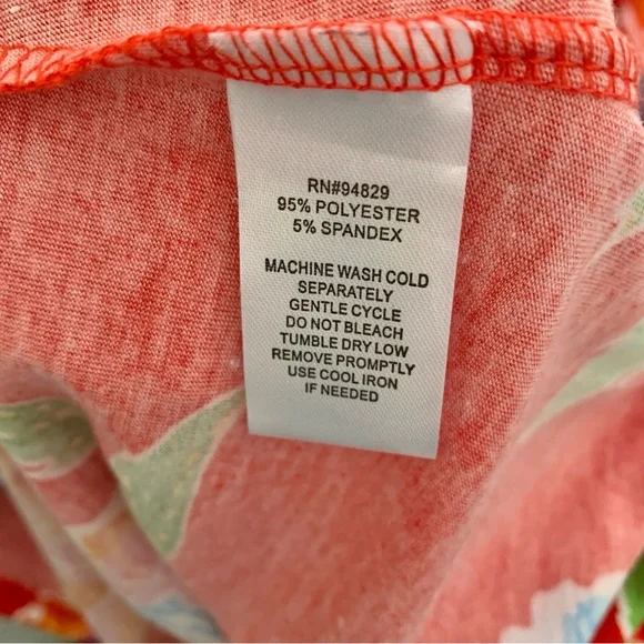 Multicolor Long Floral Dress With Ruffles - Picture 7 of 8